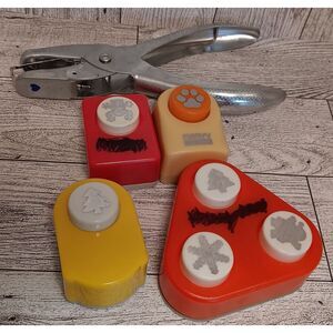 LOT‎ Paper Punches Crafting Scrapbook card Journaling Memories Assorted Shapes